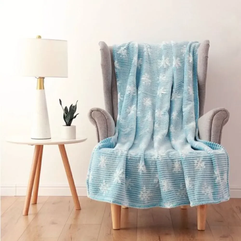 Mainstays Textured Velvet Plush Throw 50x60